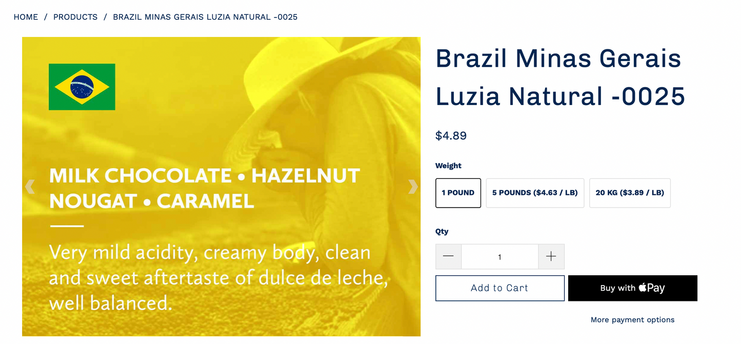 FP 058-005 Brazil - Minas Gerais Luzia Natural