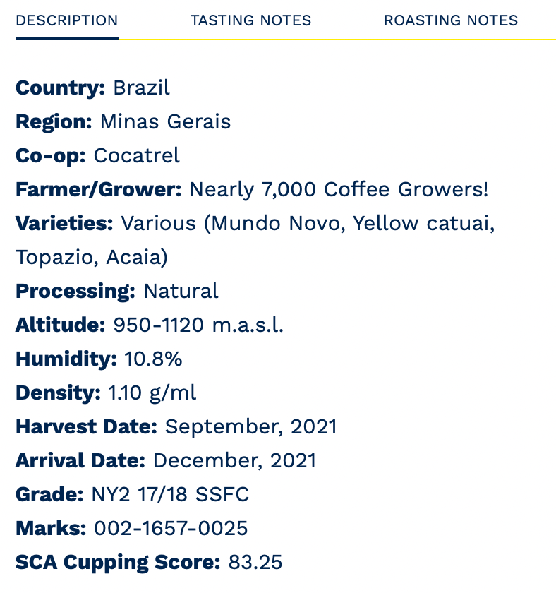 FP 058-005 Brazil - Minas Gerais Luzia Natural